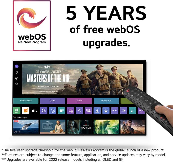 LG 83" C4 OLED sjónvarp (2024)