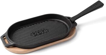 Ooni panna pottjárn riffluð 26 x 15 cm