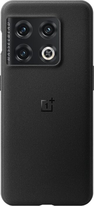 OnePlus 10 Pro Sandstone Bumper Case - Svart