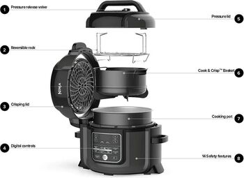 Ninja Foodi fjölsuðupottur - 6 lítra