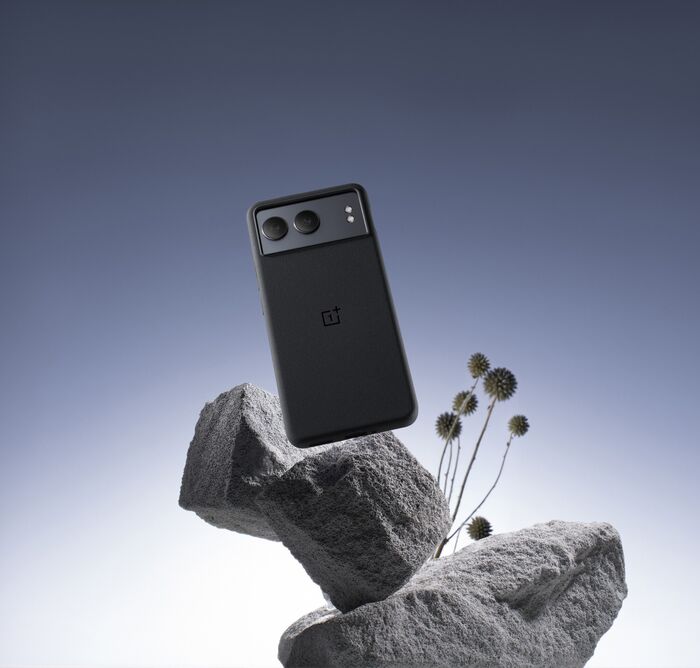 OnePlus Nord 4 Sandstone Bumper símahulstur - Svart