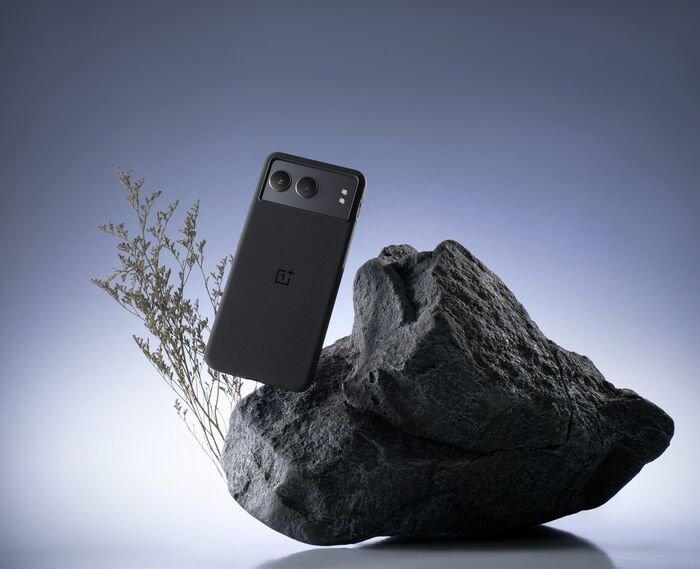 OnePlus Nord 4 Sandstone Bumper símahulstur - Svart