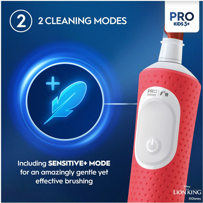 Product image not available for Oral-B Vitality Pro Kids rafmagnstannbursti - The Lion King