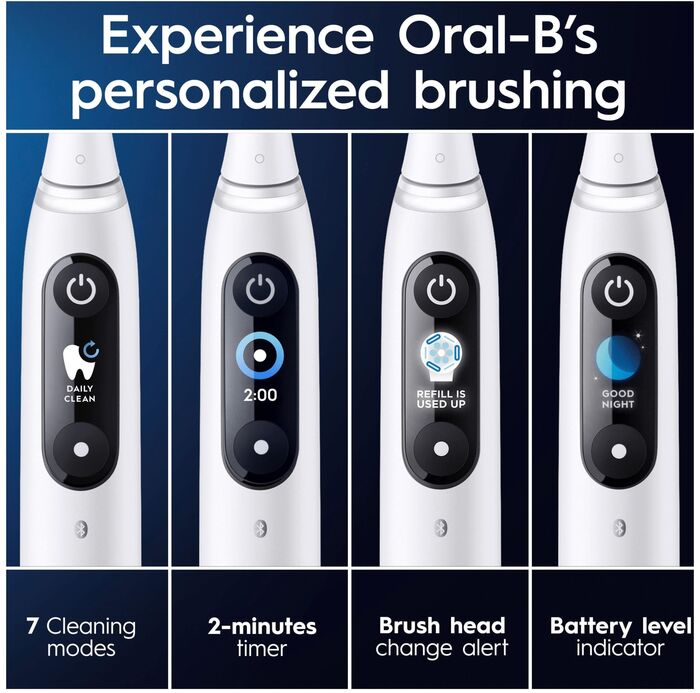 Oral-B iO 9s rafmagnstannbursti - Hvítur
