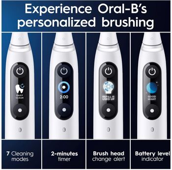 Oral-B iO 9s rafmagnstannbursti - Hvítur