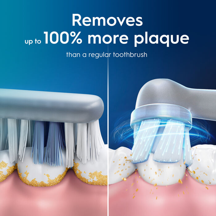 Oral-B iO2 Tannbursti + Ferðahulstur - Dökkgrænn