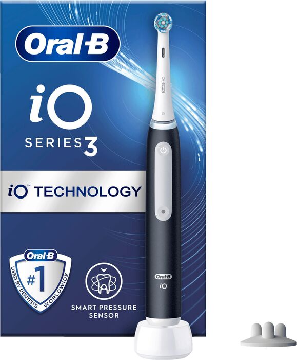 Oral-B iO3 rafmagnstannbursti - Svartur