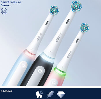 Oral-B iO3 Duo Pack rafmagnstannbursti - Svartur/Blár