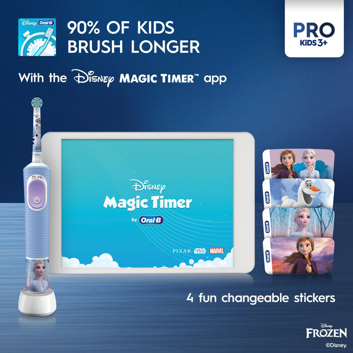 Product image not available for Oral-B Vitality Pro Kids rafmagnstannbursti - Frozen