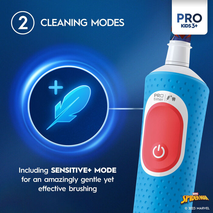 Product image not available for Oral-B Vitality Pro Kids rafmagnstannbursti - Spiderman