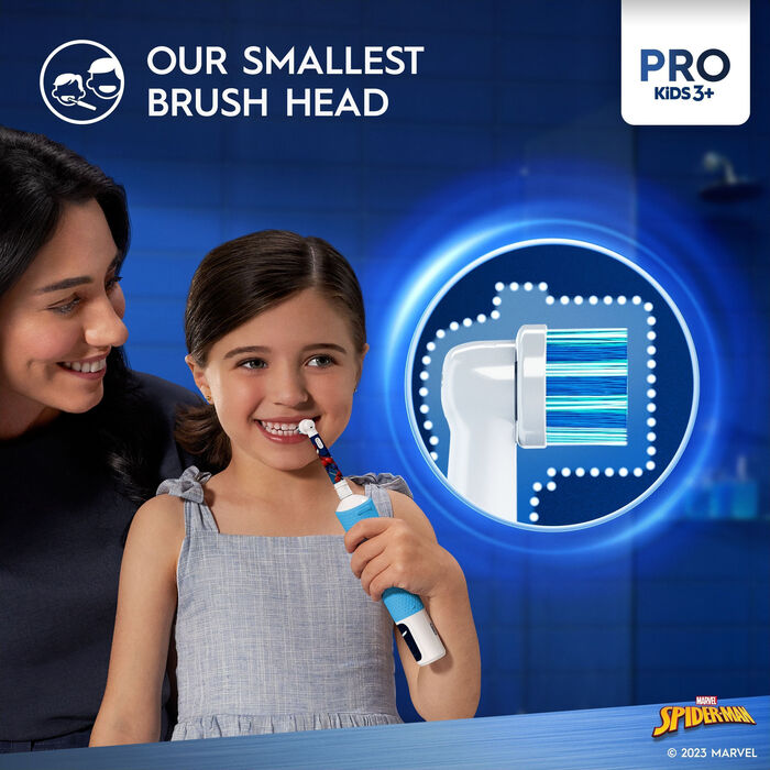 Product image not available for Oral-B Vitality Pro Kids rafmagnstannbursti - Spiderman