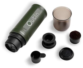 OUTIN Nano ferðakaffivél - Græn