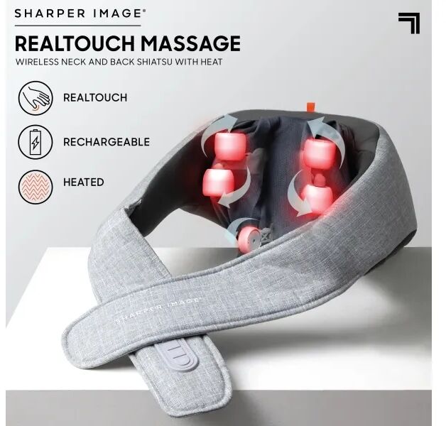 Sharper Image þráðlaust Shiatsu nuddtæki