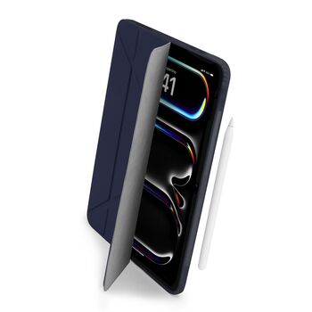 Pipetto Origami No1 iPad Pro 13 hulstur - Dökkblátt