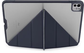 Pipetto Origami No1 iPad Pro 13 hulstur - Dökkblátt