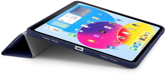 Pipetto Origami No1 iPad10,9" hulstur - Dökkblátt