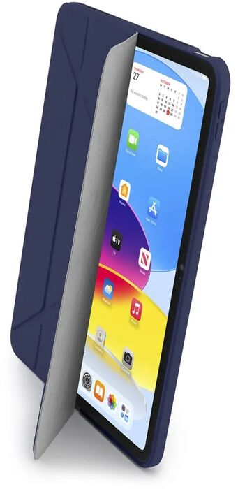 Pipetto Origami No1 iPad10,9" hulstur - Dökkblátt