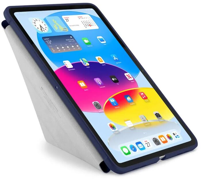 Pipetto Origami No1 iPad10,9" hulstur - Dökkblátt