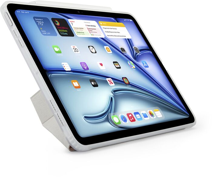 Pipetto Origami No1 iPad Air 13 hulstur - Bleikt