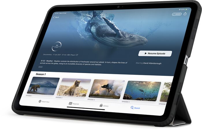 Pipetto Origami No1 iPad Pro 11 hulstur - Svart
