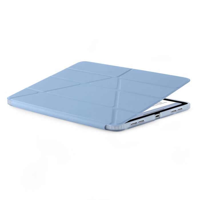 Pipetto Origami No1 iPad Air 13 hulstur - Ljósblátt