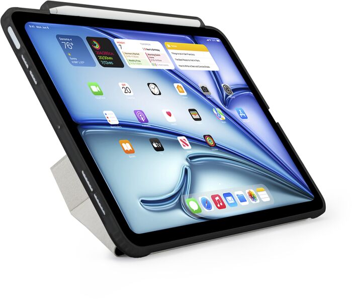 Pipetto Origami No3 iPad Air 11 (24/22/20) hulstur - Svart