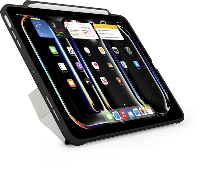 Pipetto Origami No3 iPad Pro 13 hulstur - Svart