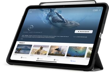 Pipetto Origami No3 iPad Pro 13 hulstur - Svart