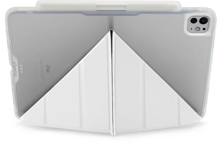 Pipetto Origami No3 iPad Pro 13 hulstur - Hvítt
