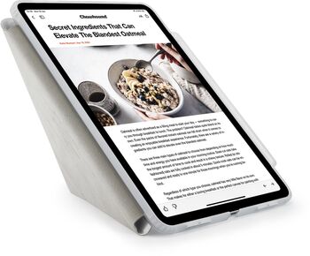 Pipetto Origami No3 iPad Pro 13 hulstur - Hvítt