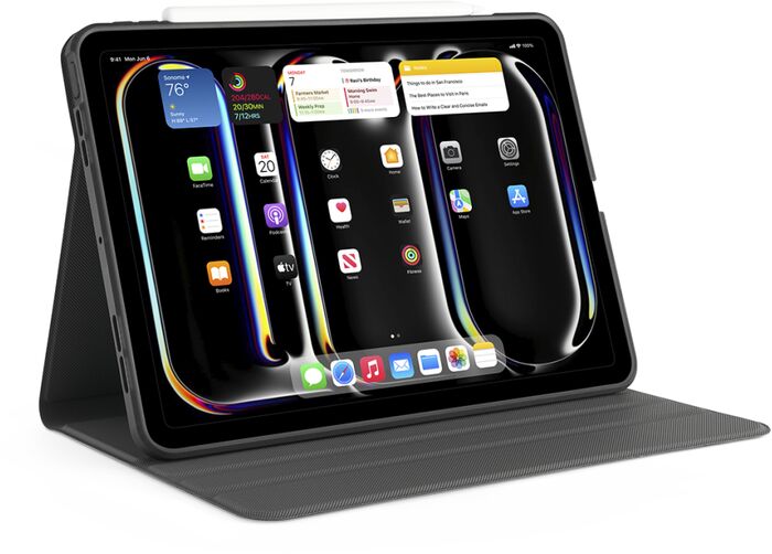 Pipetto Rotating Folio iPad Pro 11 hulstur - Svart