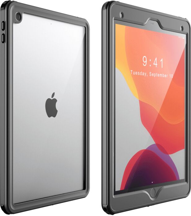 Pipetto Rugged iPad 10,2" hulstur - Svart