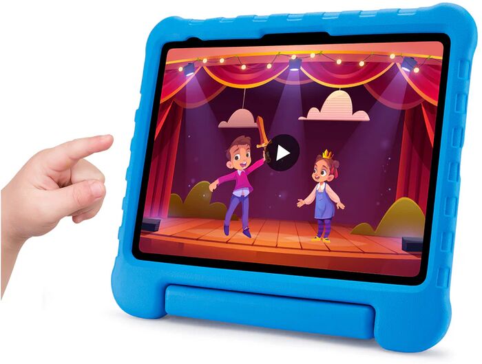 Pipetto Activity iPad 10,9" hulstur - Blátt