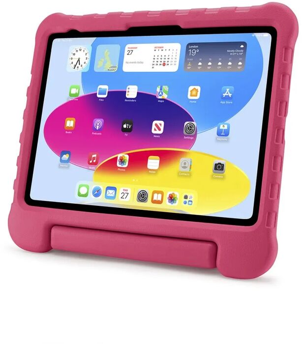 Pipetto Activity iPad 10,9" hulstur - Bleikt