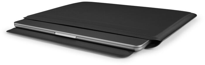 Pipetto Ultra Slim fartölvuhlíf f. MacBook 13"/14" - Svört