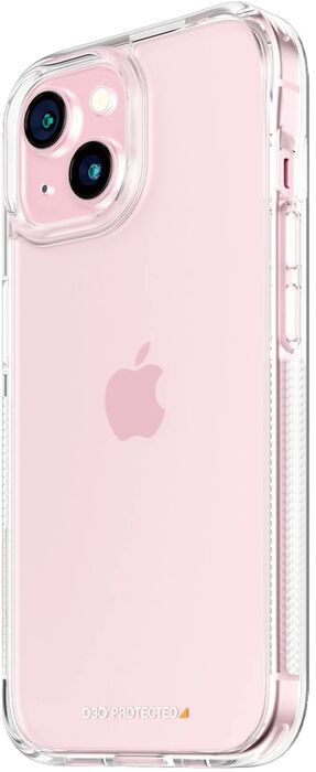 PanzerGlass iPhone 15 HardCase símahulstur - Glært 