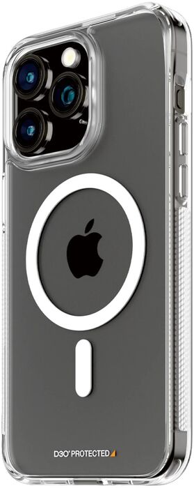PanzerGlass iPhone 15 Pro Max HardCase MagSafe símahulstur - Glært 