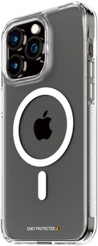PanzerGlass iPhone 15 Pro Max HardCase MagSafe símahulstur - Glært 