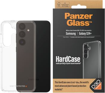 PanzerGlass Samsung S24+ Hardcase D3O hulstur - Glært