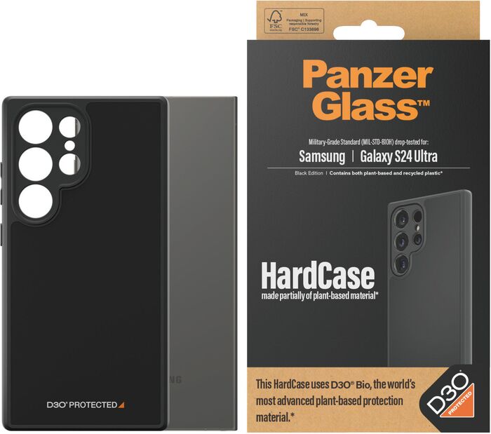 PanzerGlass Samsung S24 Ultra Hardcase D3O hulstur - Svart
