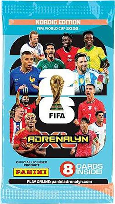 Panini FIFA World Cup 2026 Adrenalyn XL booster pakki