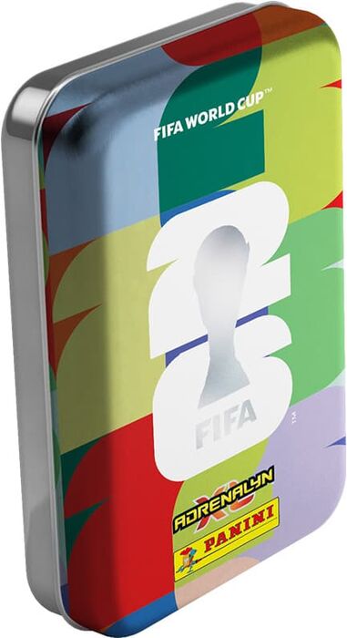 Panini World Cup 2026 Adrenalyn XL Pocket Tin safnkort