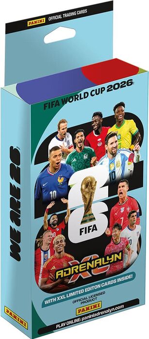 Panini FIFA World Cup 2026 Adrenalyn Maxi Blister safnkort