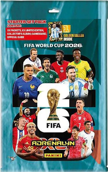 Panini FIFA World Cup 2026 Adrenalyn XL byrjunarpakki