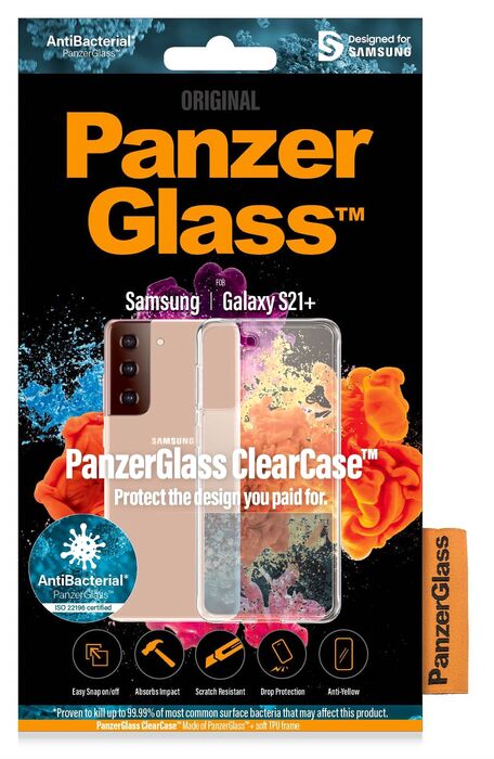 PanzerGlass Samsung Galaxy S21+ símahulstur - Glært