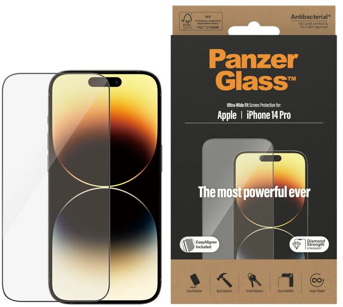 PanzerGlass iPhone 14 Pro UWF öryggisgler