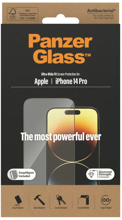 PanzerGlass iPhone 14 Pro UWF öryggisgler