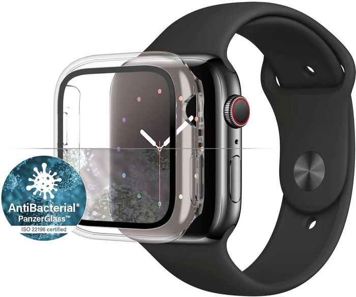 Product image not available for PanzerGlass hlíf fyrir Apple úr 4/5/6/SE 44mm - Glær