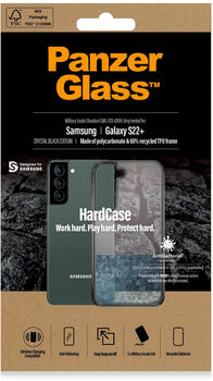 PanzerGlass Samsung Galaxy S22+ HardCase símahulstur - Svart/Glært