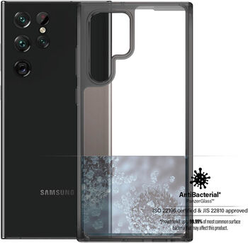 PanzerGlass Samsung Galaxy S22 Ultra HardCase símahulstur - Svart/Glært